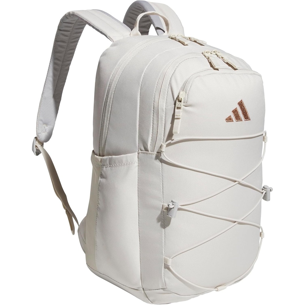 image:imageadidas Amplifier Backpack for Laptop School and Gym 28LAlumina BeigeRose GoldBungie