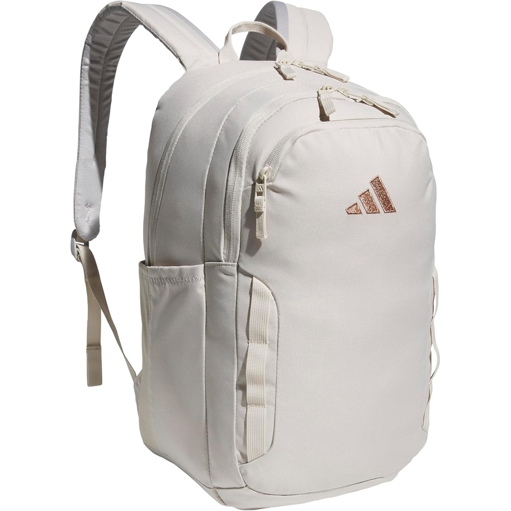 image:imageadidas Amplifier Backpack for Laptop School and Gym 28LAlumina BeigeRose GoldRegular