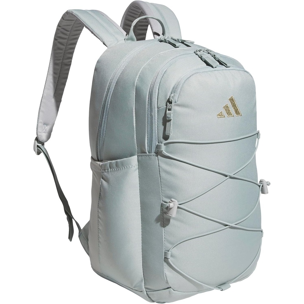 image:imageadidas Amplifier Backpack for Laptop School and Gym 28LWonder Sage GreenWhiteBungie