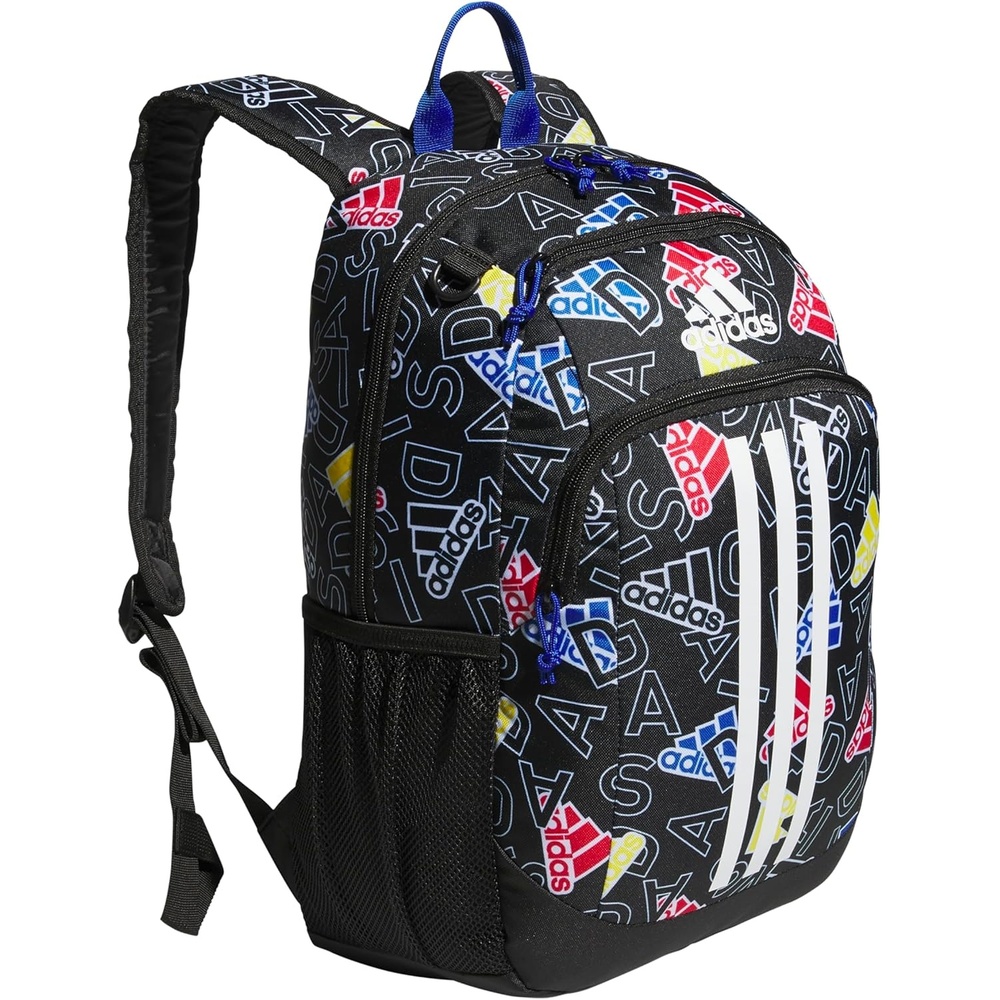 image:imageadidas Creator School Backpack for Girls amp Boys Durable BookbagAdi Comp BlackTeam Royal Blue