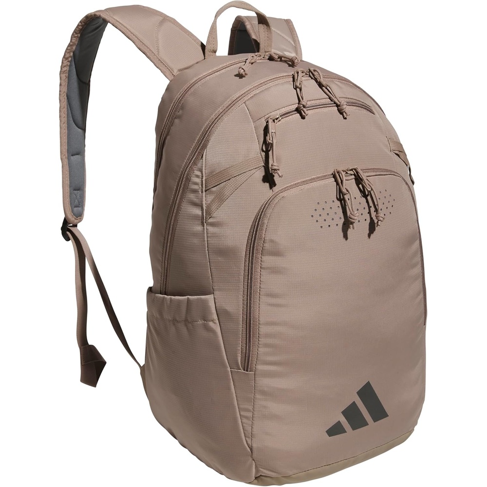 image:imageadidas Defender 5 Backpack for Sports Gym School and Travel 33LChalky BrownGunmetal
