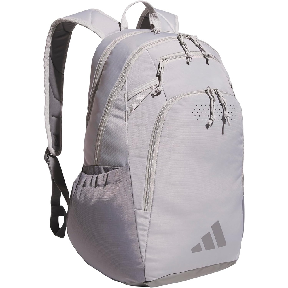 image:imageadidas Defender 5 Backpack for Sports Gym School and Travel 33LGrey TwoGrey Three