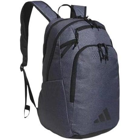 image:imageadidas Defender 5 Backpack for Sports Gym School and Travel 33LTwill Onix GreyBlack