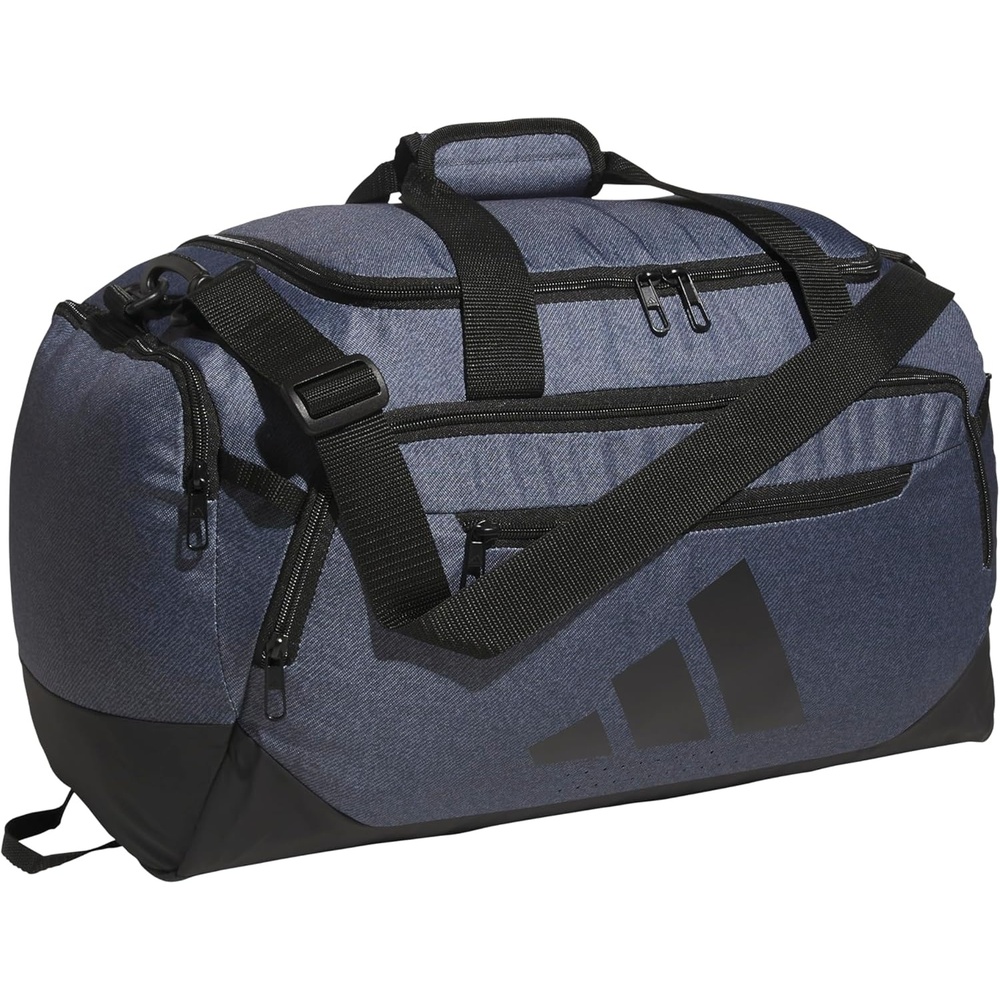 image:imageadidas Defender 5 Duffel Bag Premium Duffle for Sports Gym amp TravelTwill Onix GreyBlack