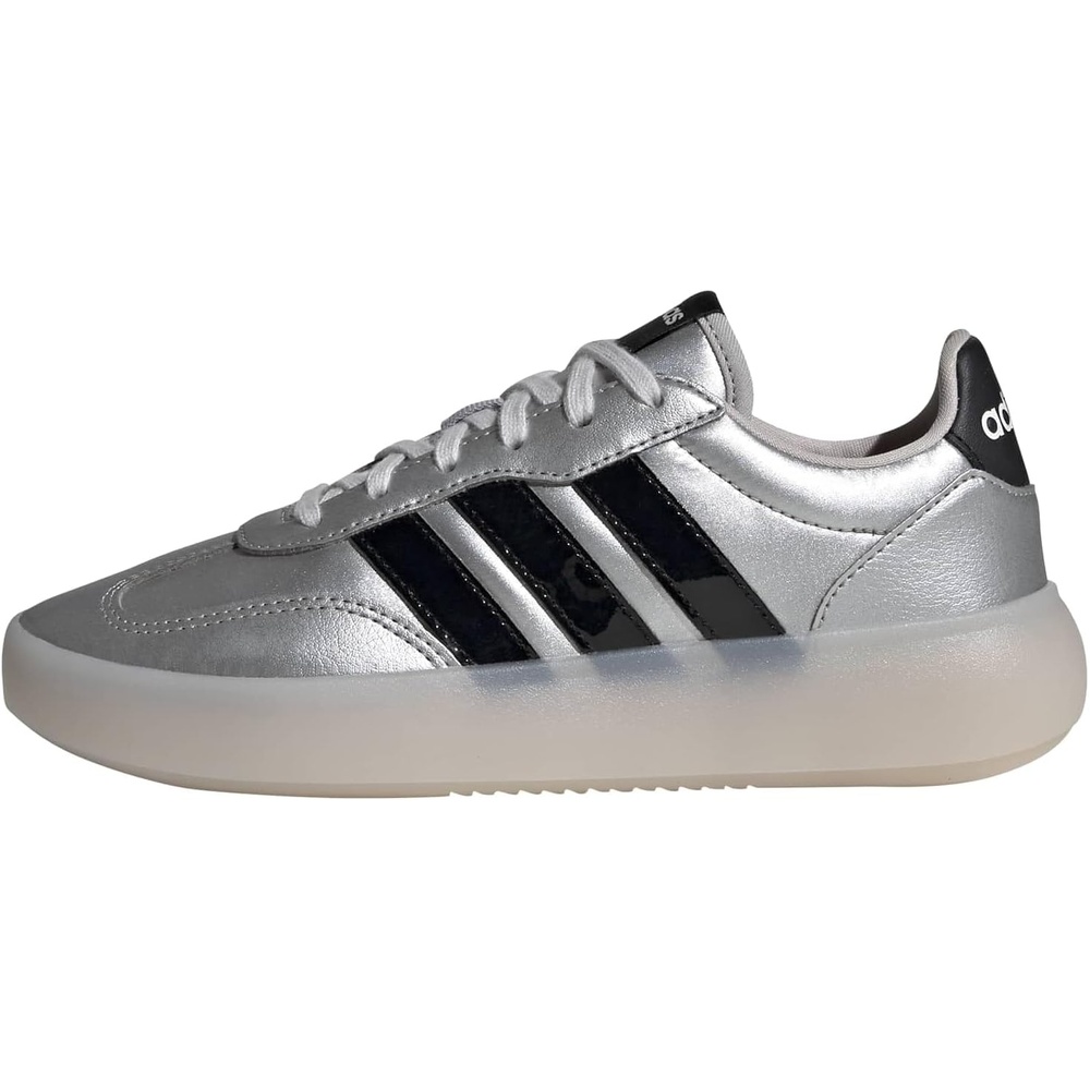 image:imageadidas Kids Barreda Decode Shoes Little KidSilver MetallicBlackChalk White