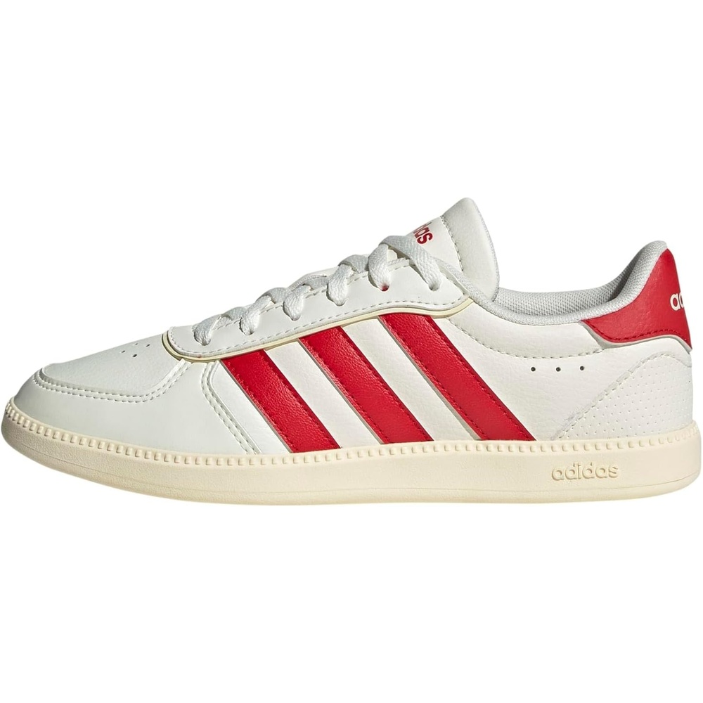 image:imageadidas Kids Breaknet Sleek ShoesOff WhiteBetter ScarletWarm Vanilla