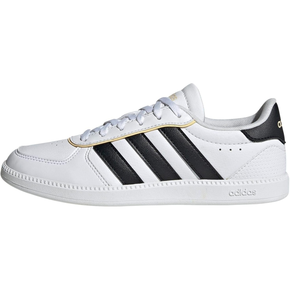 image:imageadidas Kids Breaknet Sleek ShoesWhiteBlackOrange Tint