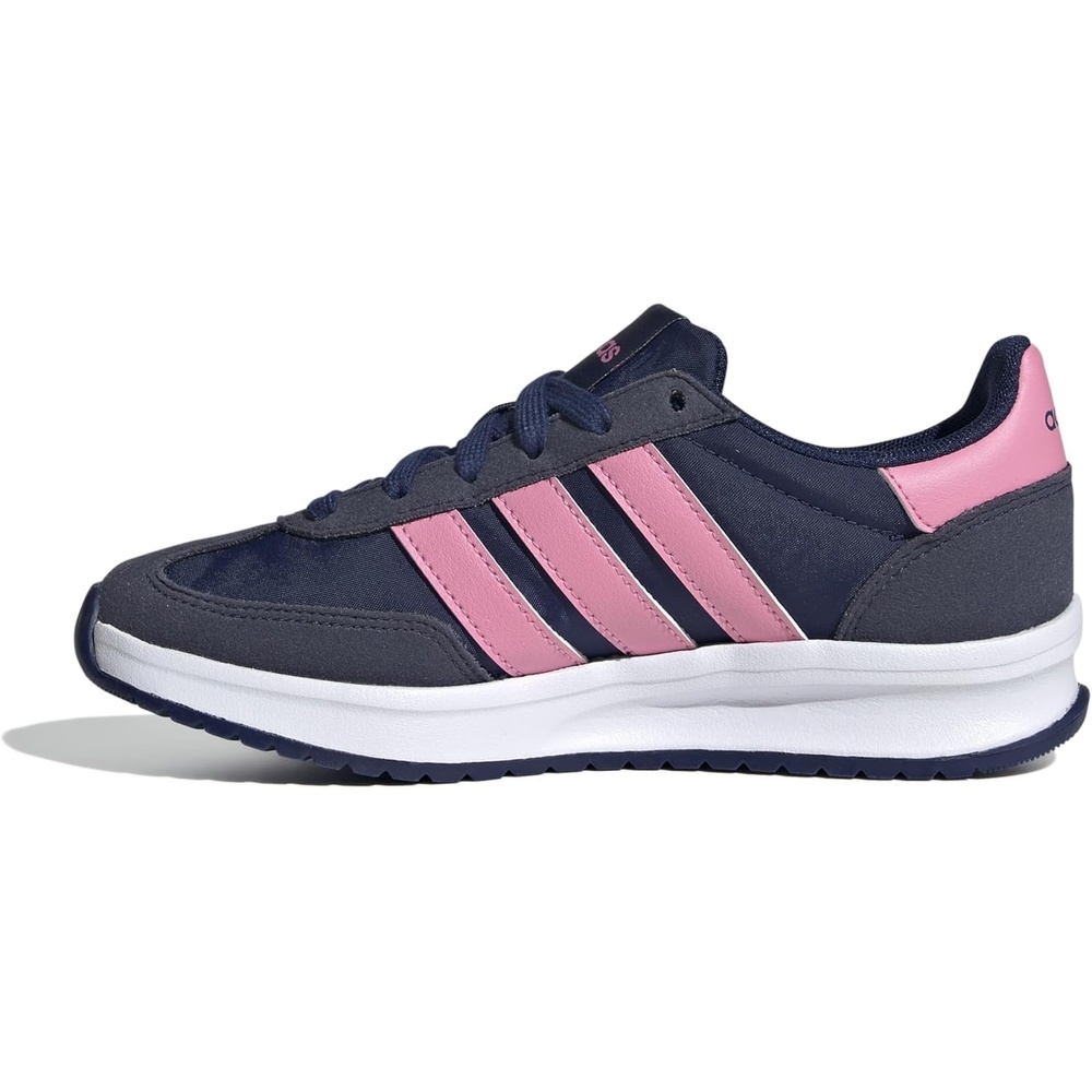 image:imageadidas Kids Girls Run 70S 20 Lace Up Sneakers Shoes Casual Grey WhiteDark BlueBliss PinkShadow Navy