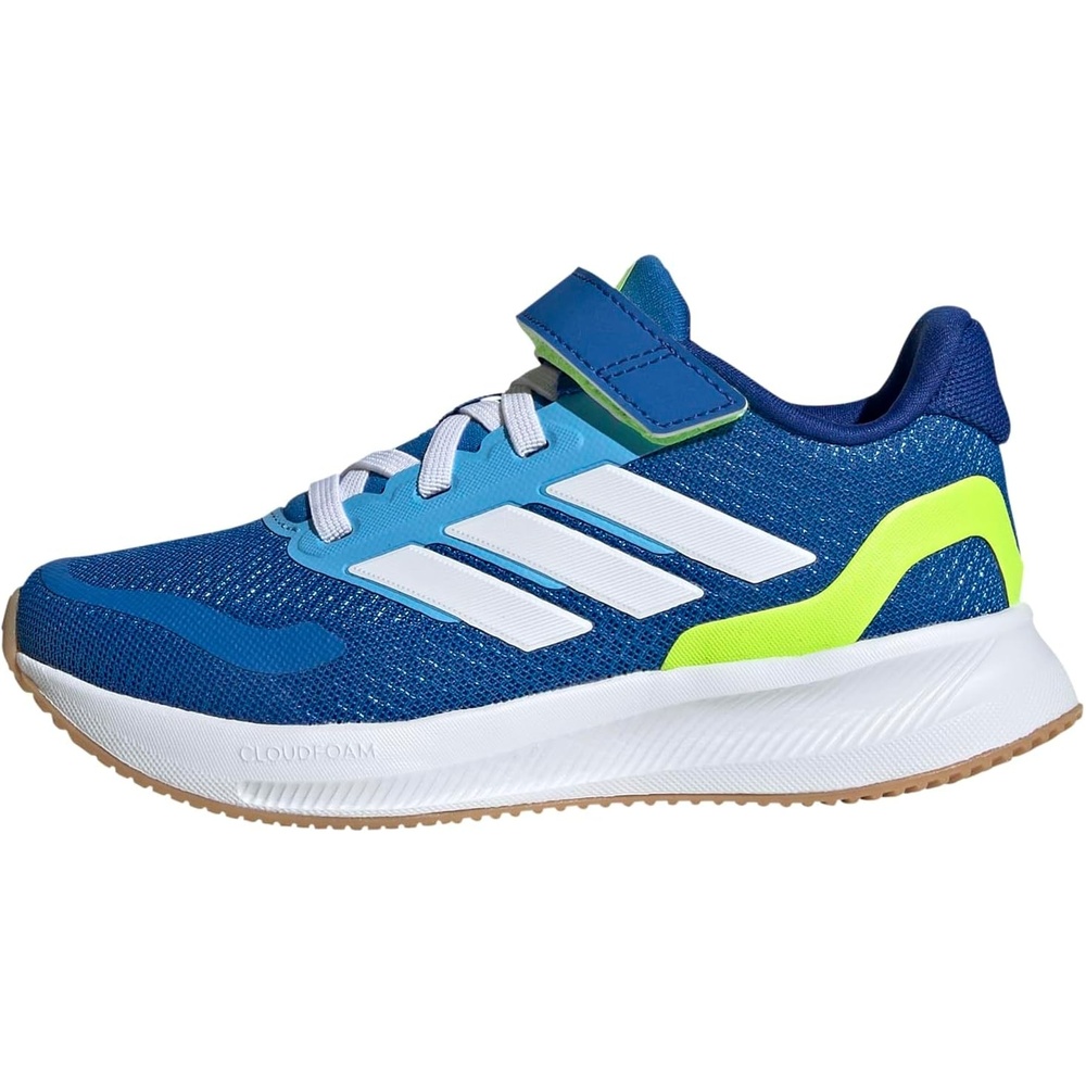 image:imageadidas Kids Marvel Run Falcon 5 Elastic Lace amp StrapBright RoyalWhiteLucid Lemon