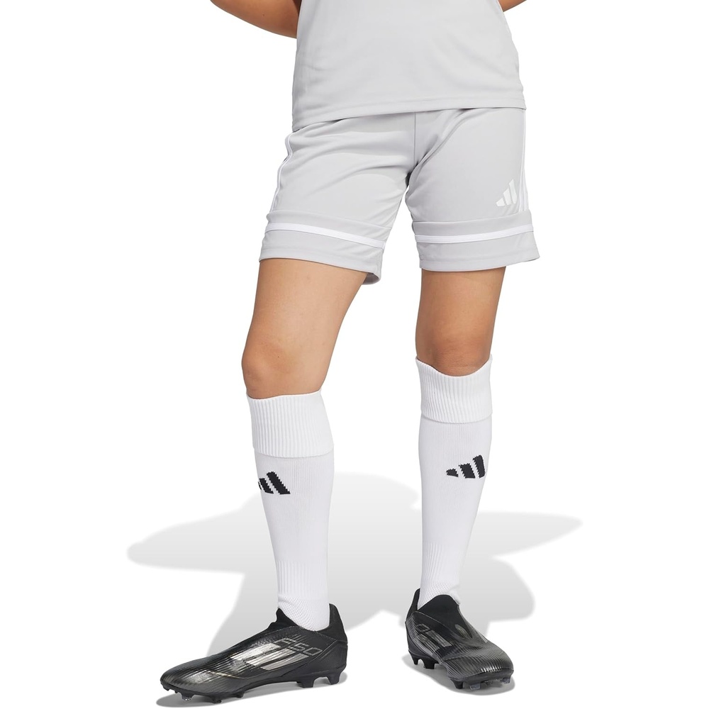 image:imageadidas Kids Squadra 25 ShortsTeam Light GreyTeam Light GreyWhite
