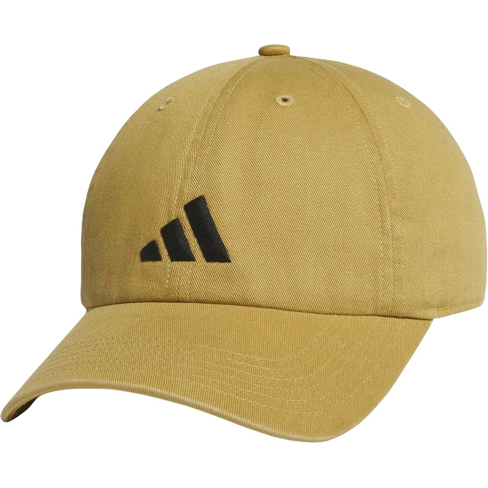 image:imageadidas Mens Ultimate Baseball Cap  Athletic Relaxed Cotton Strapback HatKhakiBlack3
