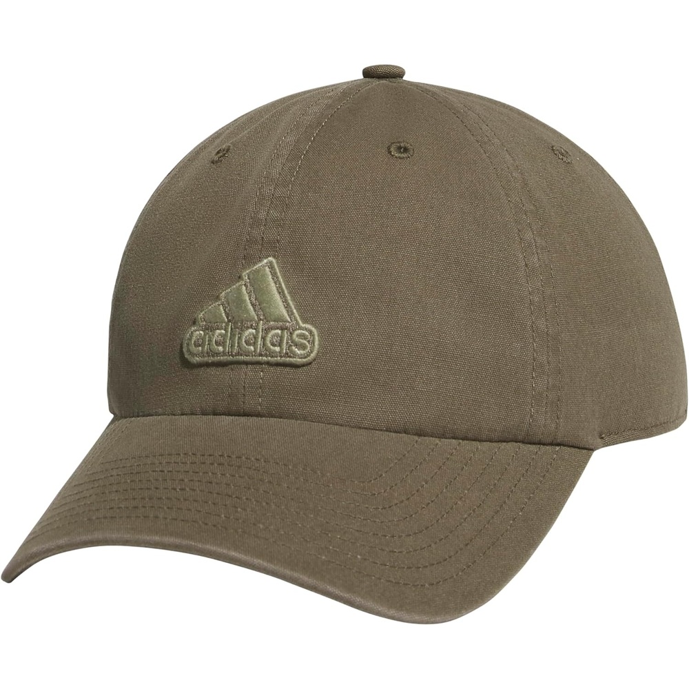 image:imageadidas Mens Ultimate Baseball Cap Athletic Relaxed Cotton Strapback HatOlive Strata GreenTent Green