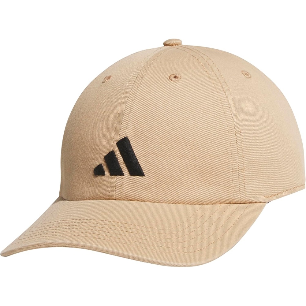 image:imageadidas Mens Ultimate Baseball Cap Athletic Relaxed Cotton Strapback HatWarm Sandstone BeigeBlack3