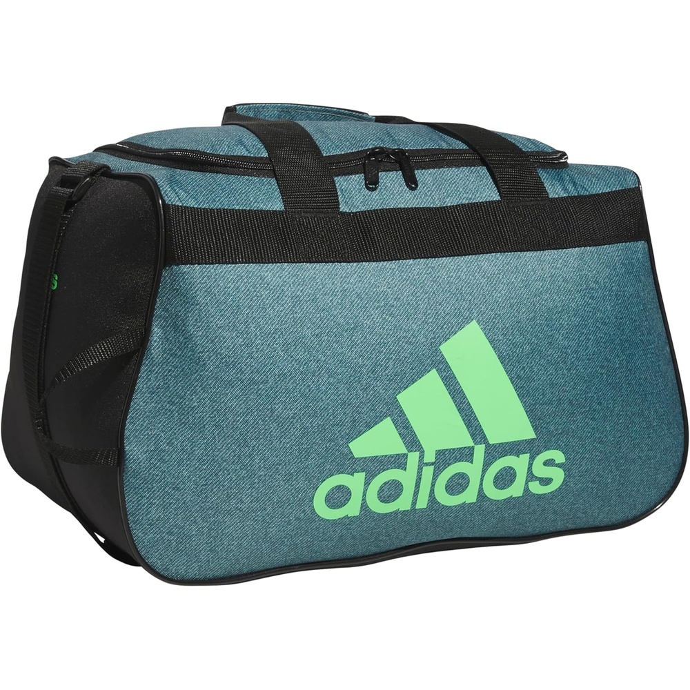 image:imageadidas Power Gym Bag  Lightweight Small DuffelTwill Preloved TealLime Burst GreenBlackDiablo