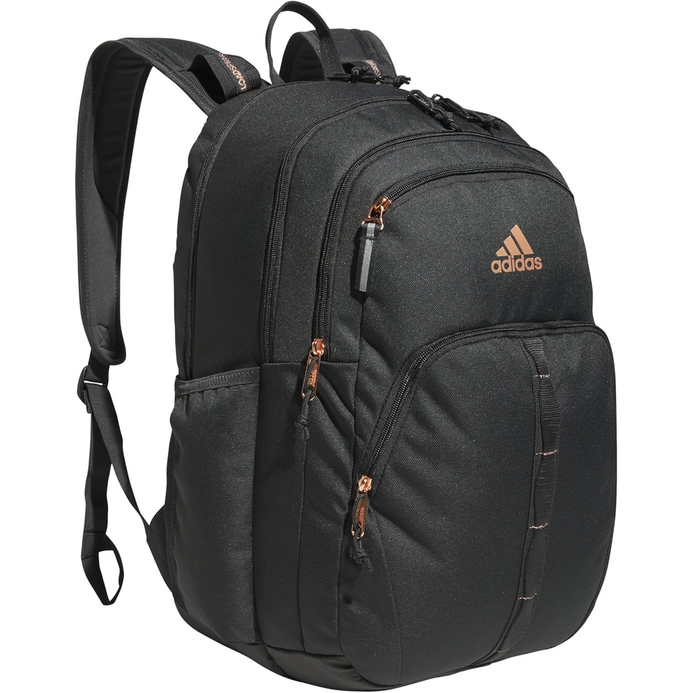 image:imageadidas Prime 7 Backpack for Laptop School and Travel 37LCarbon GreyRose Gold2
