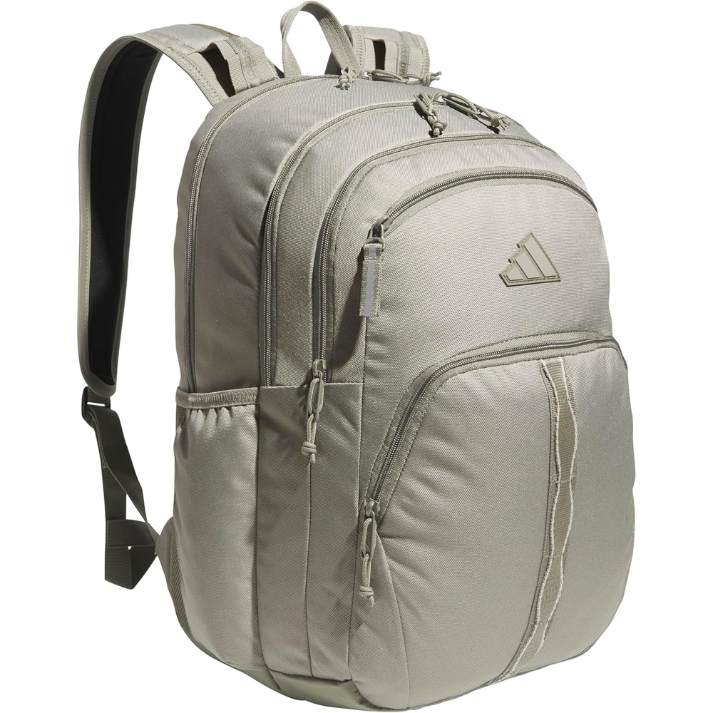image:imageadidas Prime 7 Backpack for Laptop School and Travel 37LSilver Pebble Grey