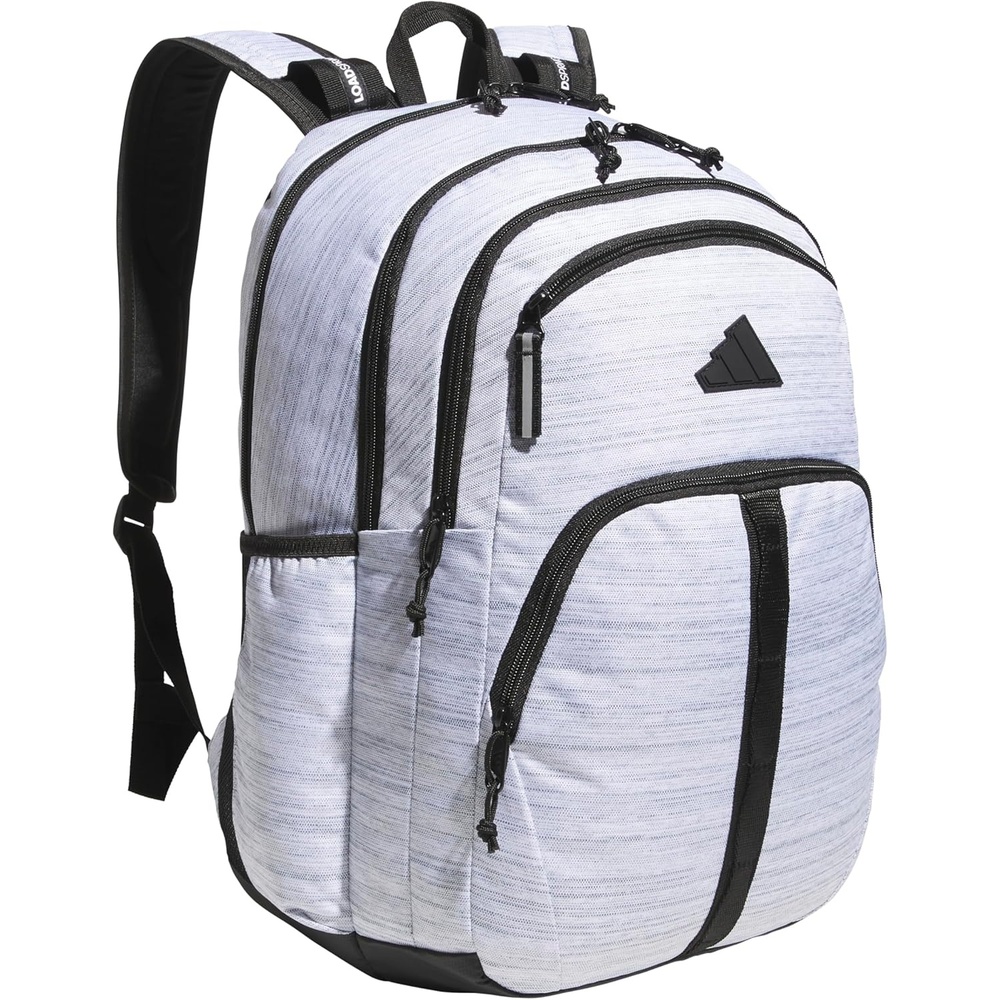 image:imageadidas Prime 7 Backpack for Laptop School and Travel 37LTwo Tone WhiteBlack