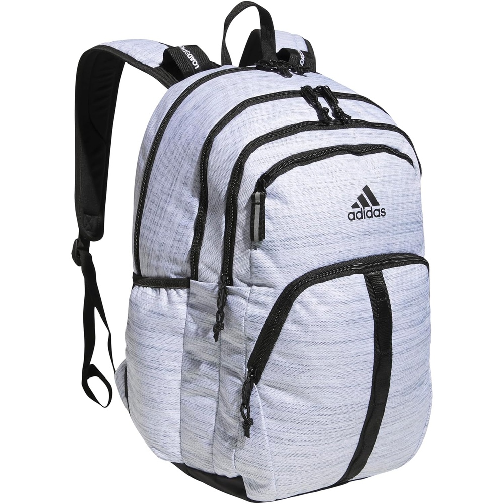 image:imageadidas Prime 7 Backpack for Laptop School and Travel 37LTwo Tone WhiteBlack2