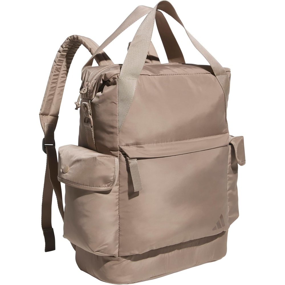 image:imageadidas Saturday Tote Backpack  Versatile Bag with Hand amp Shoulder Straps 23LChalky Brown