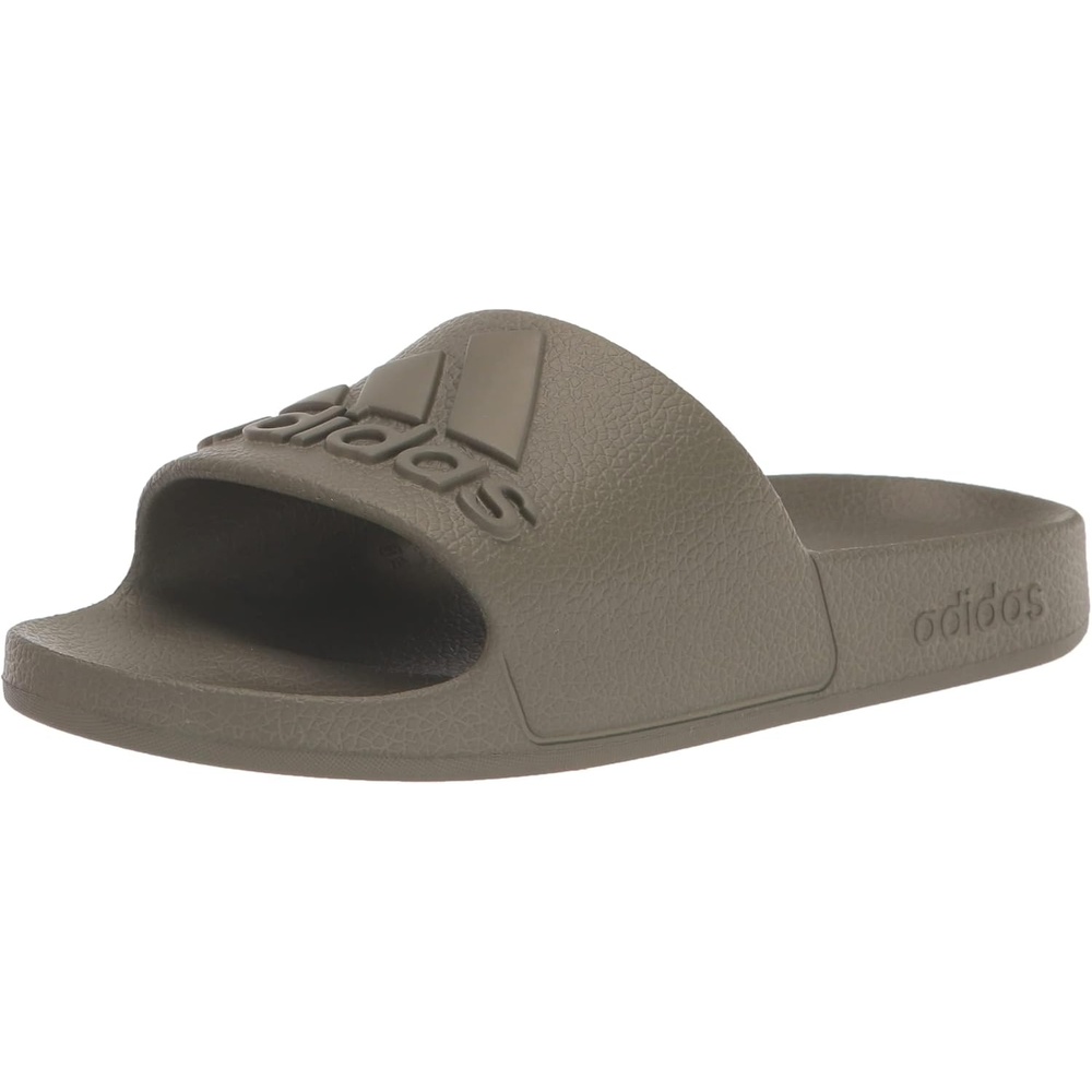 image:imageadidas Unisex Adult Adilette Aqua Slide SandalOlive StrataOlive StrataOlive Strata2023