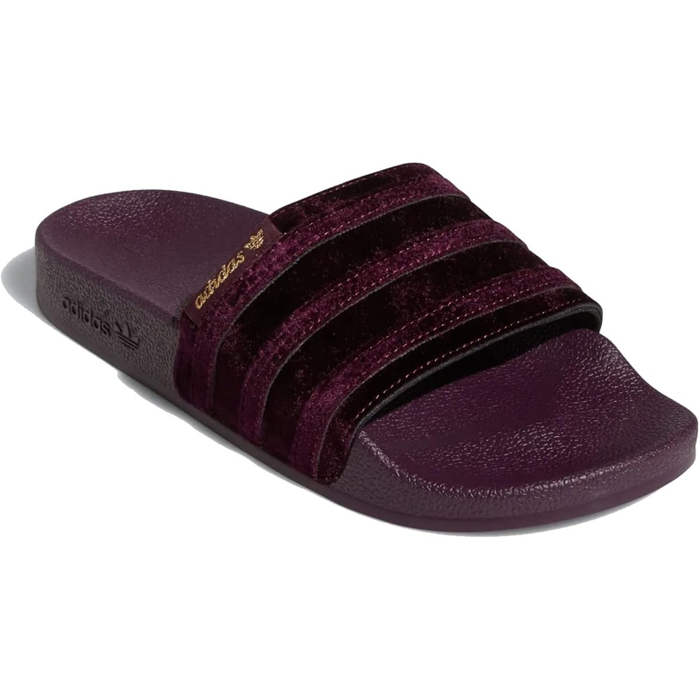 image:imageadidas Unisex Adult Adilette Aqua Slide SandalVictory CrimsonVictory CrimsonGold Metallic