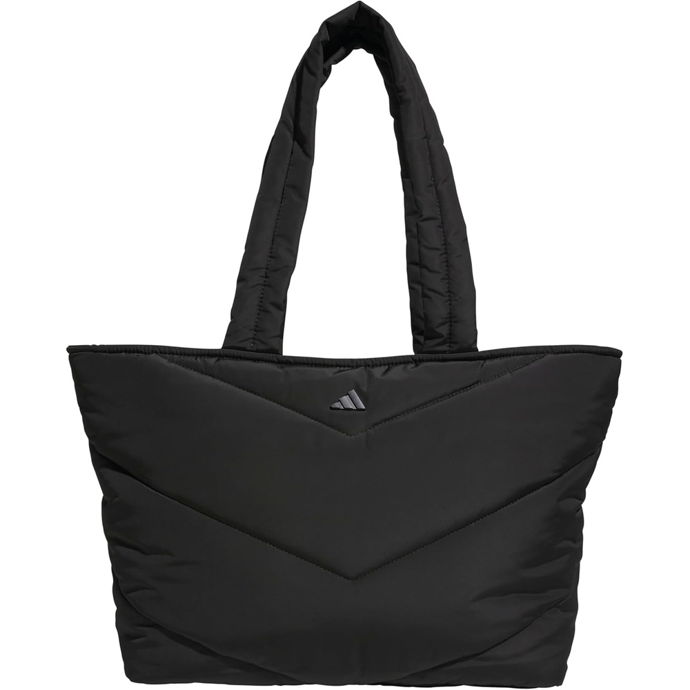 image:imageadidas Unisex Quilted Tote  Puffer Shoulder BagBlack