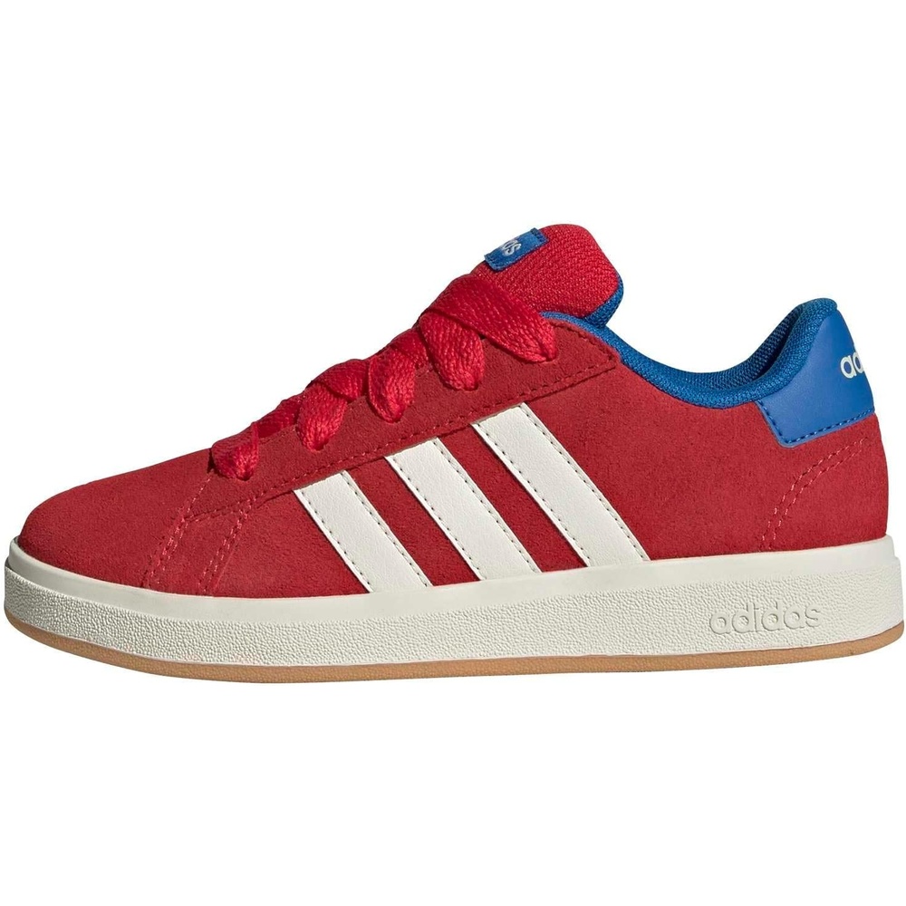 image:imageadidas UnisexKids Grand Court 00sPure RubyWhiteBright Royal