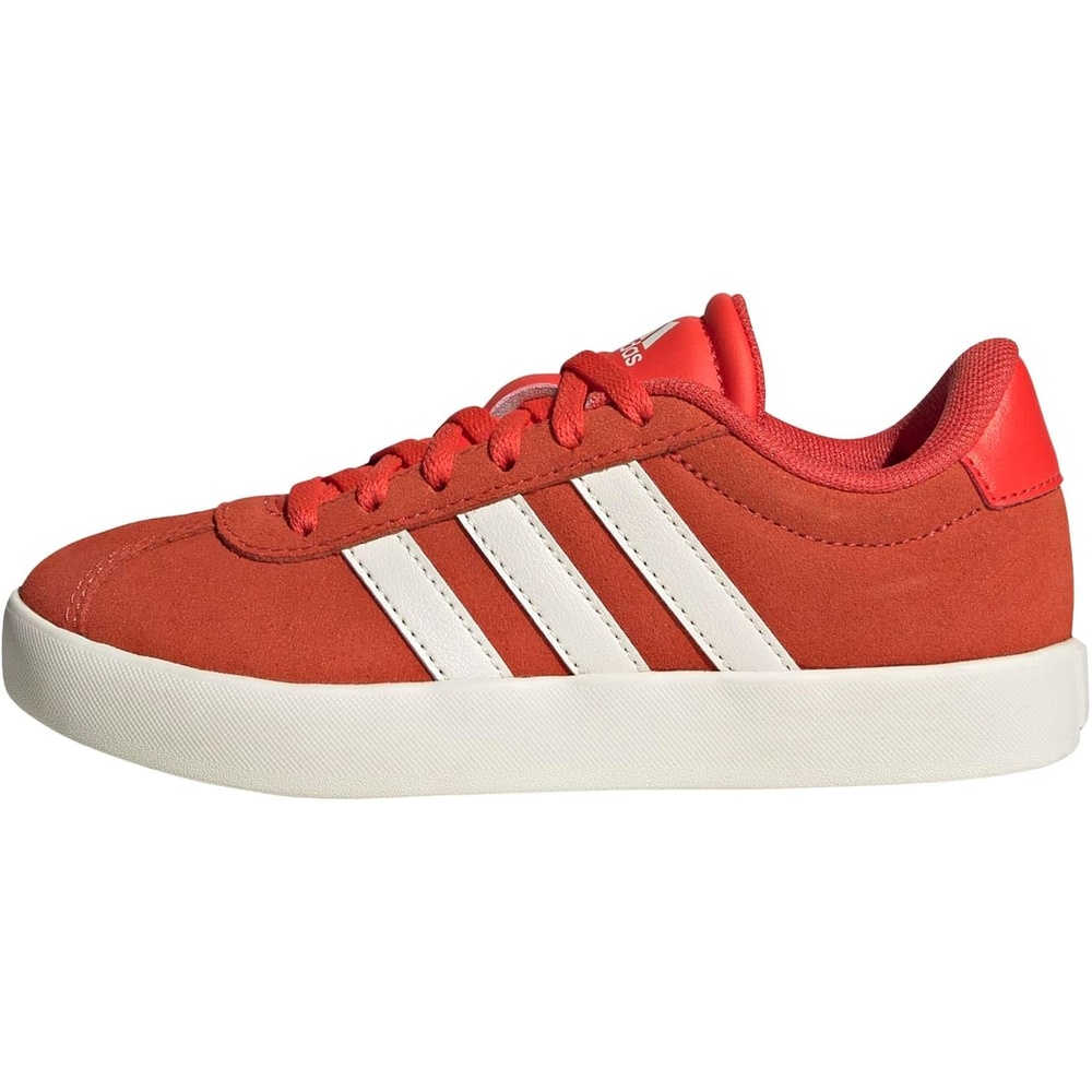image:imageadidas UnisexKids VL Court 30Bright RedWhiteOff White