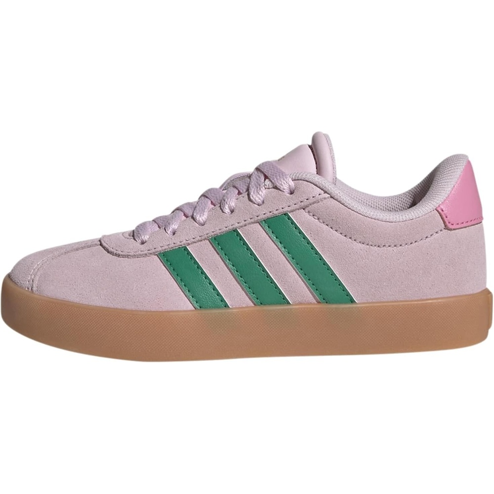 image:imageadidas UnisexKids VL Court 30Clear PinkCourt GreenGum