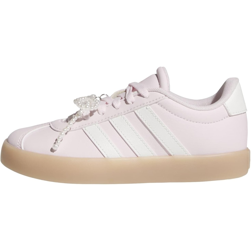 image:imageadidas UnisexKids VL Court 30Distilled PinkZero MetallicClear Pink