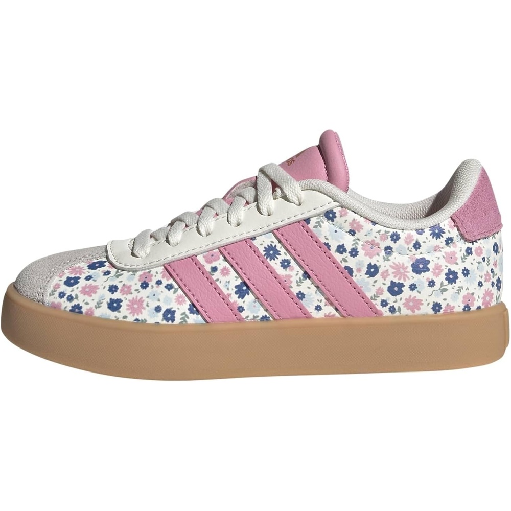 image:imageadidas UnisexKids VL Court 30Off WhiteSt Tropic BloomIce Blue