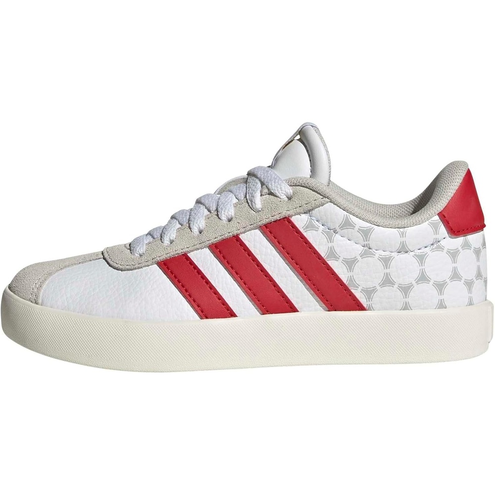 image:imageadidas UnisexKids VL Court 30WhiteTeam Colleg Red