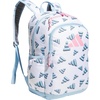 3d Aop White/Clear Sky Blue/Clear Pink