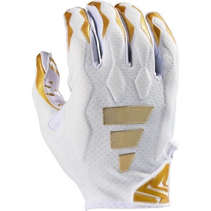 Adidas Freak 6.0 Padded Receiver Football Gloves(04 – White / Metallic Gold)