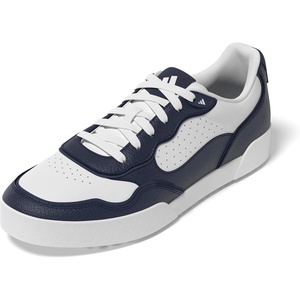 Adidas Men’s Retrocross 25 Spikeless Golf Shoes(Footwear White/Collegiate Navy/Gum 4)