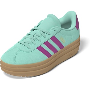 Adidas Unisex-Child Vl Court Bold(Flash Aqua/Purple Burst/Gum)