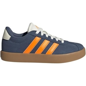 Adidas Unisex-Child Vl Court Bold(Preloved Ink/Crew Orange/Off-white)