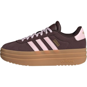 Adidas Unisex-Child Vl Court Bold(Shadow Brown/Clear Pink/Gold Metallic)