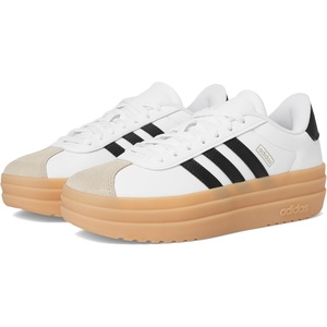Adidas Unisex-Child Vl Court Bold(White/Black/Wonder Beige)