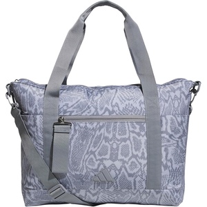 adidas All Me Tote Bag – Everyday Carryall with Crossbody Strap(Reptile Halo Silver-grey/Grey)