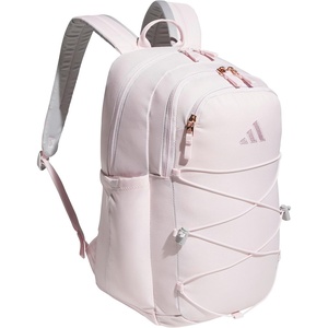 adidas Amplifier Backpack for Laptop, School and Gym, 28L(Distilled Pink/Dual Lilac Purple/Bungie)