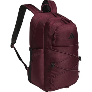 adidas Amplifier Backpack for Laptop, School and Gym, 28L(Maroon/Black/Bungie)