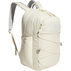 adidas Amplifier Backpack for Laptop, School and Gym, 28L(Warm Vanilla Yellow/White/Bungie)