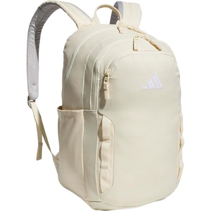 adidas Amplifier Backpack for Laptop, School and Gym, 28L(Warm Vanilla Yellow/White/Regular)