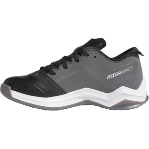adidas Boys’ Adizero Impact Turf Baseball(Black/White/Team Grey)