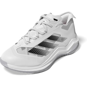 adidas Boys’ Adizero Impact Turf Baseball(White/Black/White)