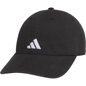adidas Boys Ultimate 3 Hat – Kids Athletic Relaxed Cotton Strapback Hat(Black)