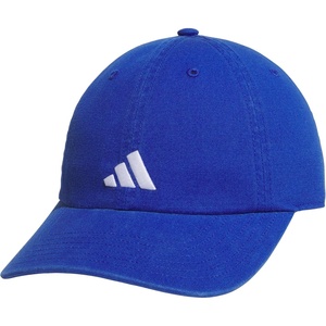 adidas Boys Ultimate 3 Hat – Kids Athletic Relaxed Cotton Strapback Hat(Team Royal Blue/White)
