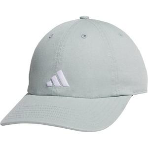 adidas Boys Ultimate 3 Hat – Kids Athletic Relaxed Cotton Strapback Hat(Wonder Sage Green/White)