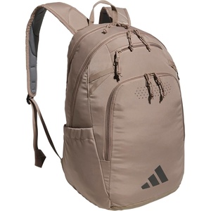 adidas Defender 5 Backpack for Sports, Gym, School and Travel, 33L(Chalky Brown/Gunmetal)